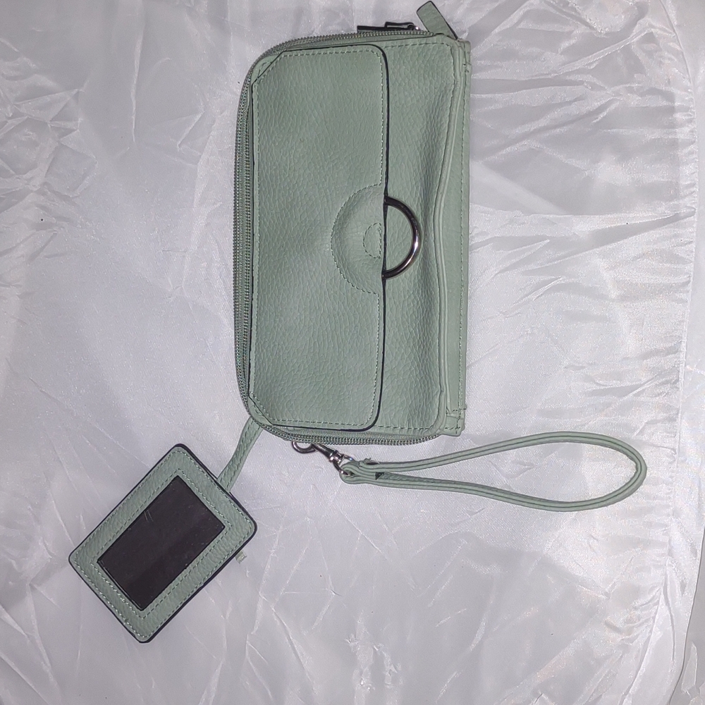 Light blue wallet